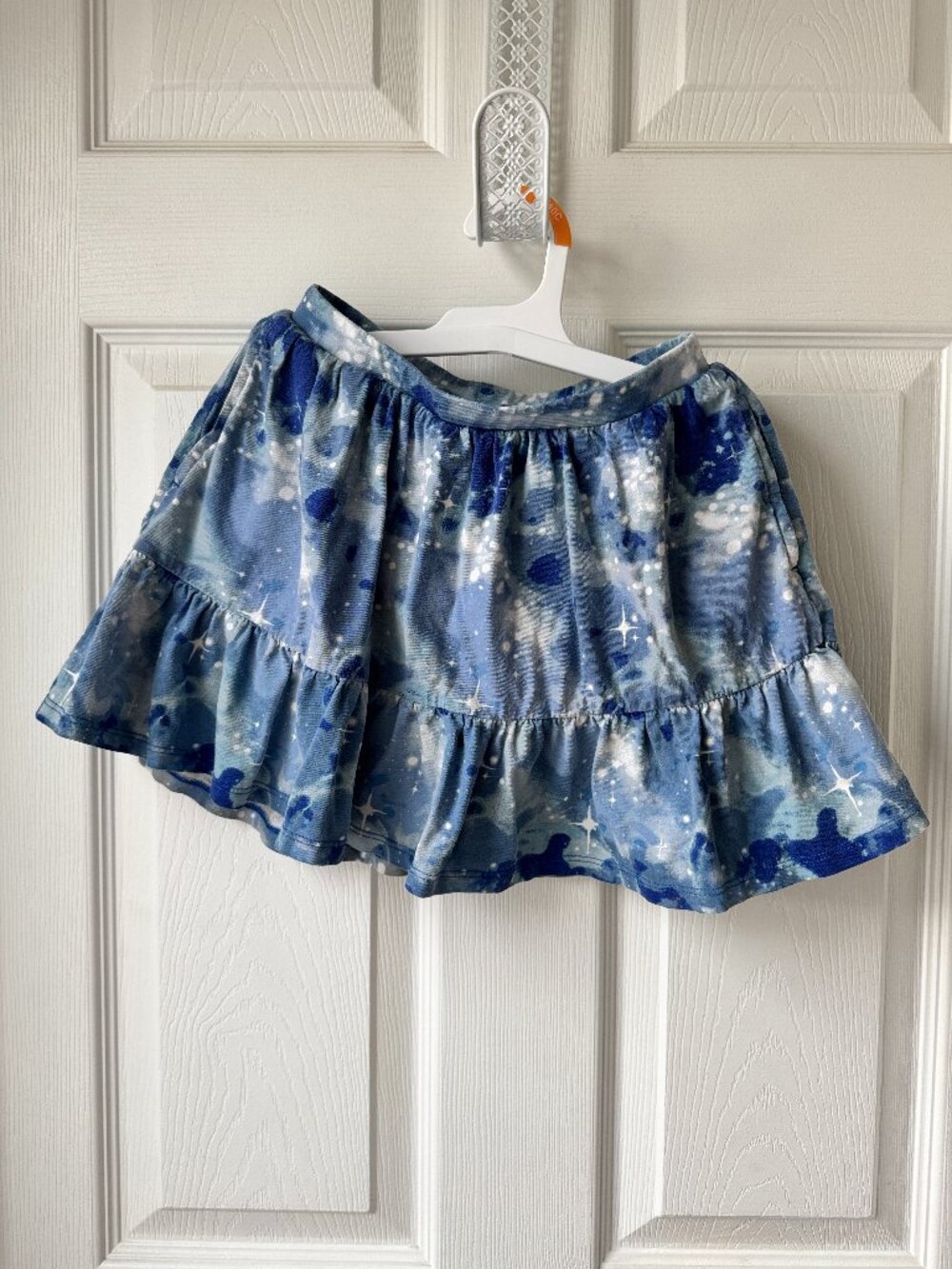Girl’s Land’s End 100% Cotton Play Skirt Space Print 6/7 (S)